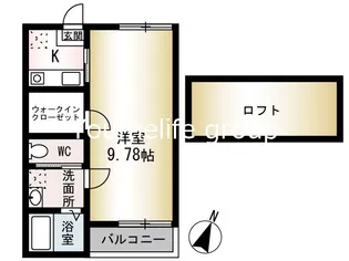 ピオニール【1階】の間取り