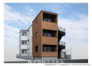 東京都国立市谷保【アパート】の外観