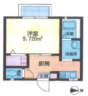 サークルセブン【1階】の間取り