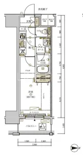 メイングランディア浅草(MAINGRANDIA ASAKUSA)【3階】の間取り