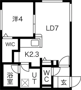 voyage(ヴォヤージュ)【3階】の間取り