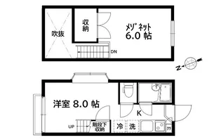 ヒルサイド清瀬【3階】の間取り