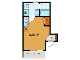 プレジール高田馬場【2階】の間取り