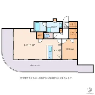 ミッドライズタワー多治見【11階】の間取り