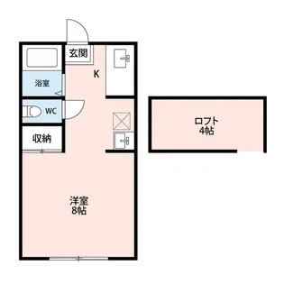 メゾン宝【1階】の間取り