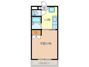 エスプール阪野【3階】の間取り
