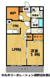 サンヒルズ2【1階】の間取り
