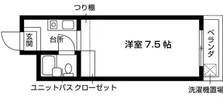 紫栄ハイツ【2階】の間取り