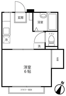 テンダーハイム【2階】の間取り