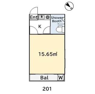 SEIKA北浦和【2階】の間取り