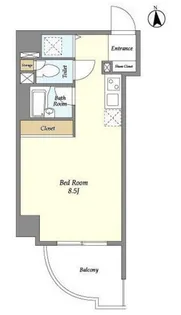 プレミアステージ芝公園II【10階】の間取り