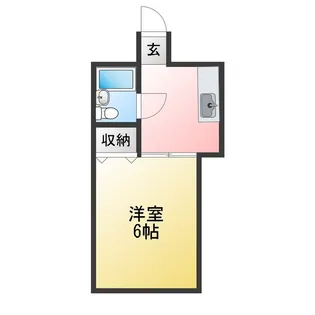 パピヨン ベール【2階】の間取り