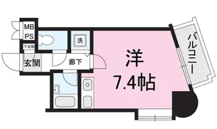 燕三条エクスプレスハイツ【2階】の間取り