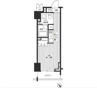 レジディア渋谷【9階】の間取り