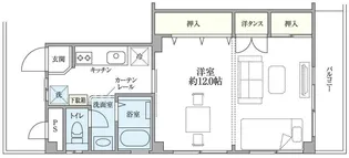 タウンハイツ【2階】の間取り