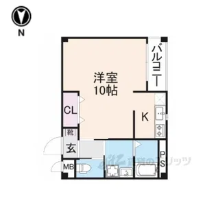 パインヒル【3階】の間取り