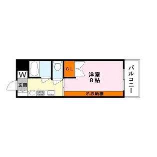 コーポ吉井【2階】の間取り