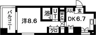 N.S.ZEAL 大曽根【8階】の間取り