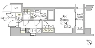 メゾンカルム日本橋馬喰町【3階】の間取り