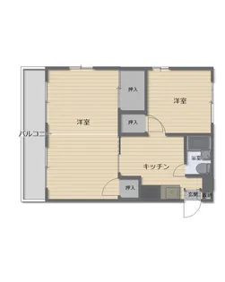 友永ビル【3階】の間取り