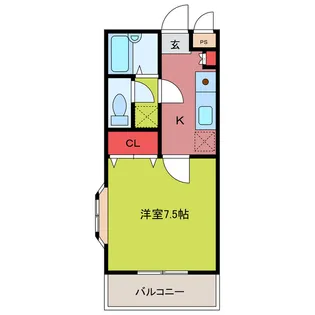 ジオックス300【1階】の間取り