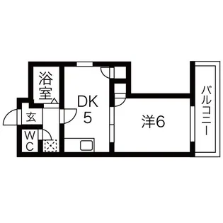 エイチ・ツーオー新今里IIビル【4階】の間取り