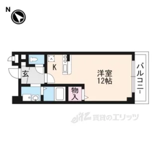 サニーサイドテラスK【7階】の間取り