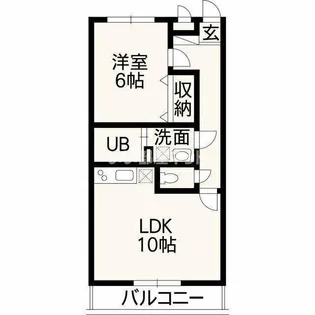 レオマンション【2階】の間取り