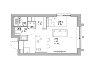 the trias121【2階】の間取り