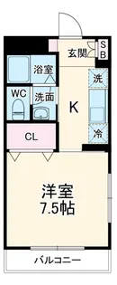 ユーミライフ【1階】の間取り