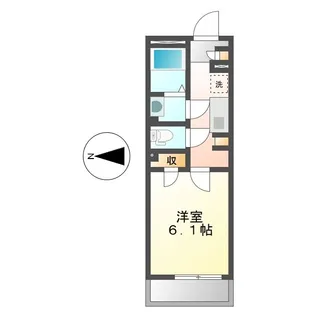 レオネクストエリーゼ【2階】の間取り