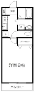 ハイツ アゼリア【1階】の間取り