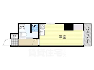 おおきに道頓堀ビル【5階】の間取り