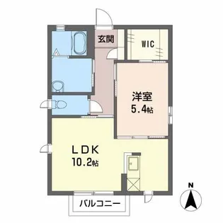 グレイスコートII【2階】の間取り