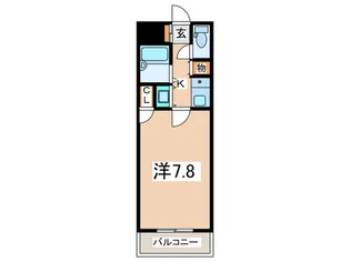 ステラレジデンス横浜【6階】の間取り