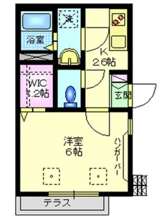 CASA BIANCA【1階】の間取り