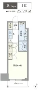 アジールコート汐浜キャナル【2階】の間取り
