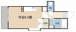 ロイヤルパレス荒田【3階】の間取り