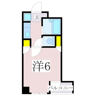 ブリリアントハイツ【4階】の間取り