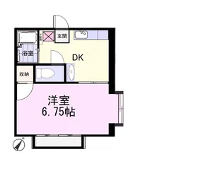 ユニハイツ第3【2階】の間取り