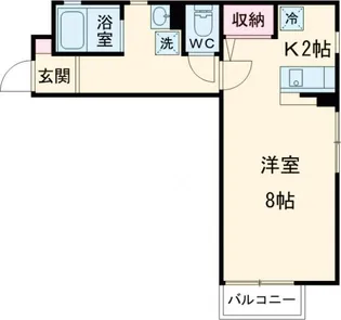 antique ogikubo【1階】の間取り
