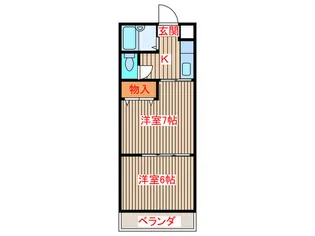 ソフィア【4階】の間取り