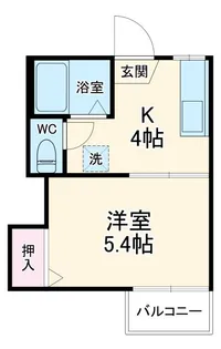 メゾン清水【2階】の間取り
