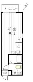 ハーヴェストVII【3階】の間取り