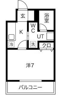 エルスタンザ通町【2階】の間取り