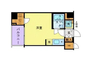 トーシンフェニックス落合駅前【2階】の間取り