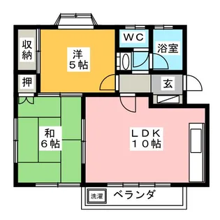 フォーブル鈴木【2階】の間取り