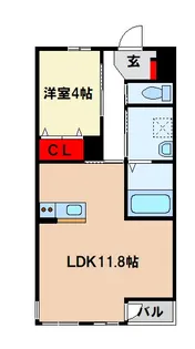 ソラーレ基山【2階】の間取り