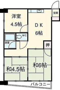 寛永寺坂ハイム【7階】の間取り