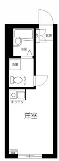 プロスペール神大前【1階】の間取り